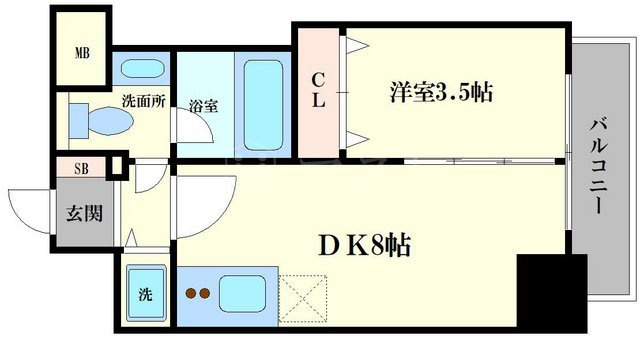 イグレック南本町の間取り