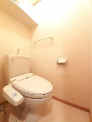 【トイレ】 | チェリッシュⅠ | 落ち着いたトイレです