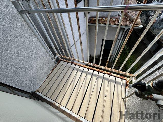 メイプルハウスのバルコニー