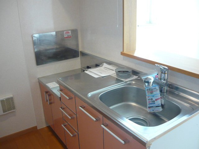 【キッチン】 | チェリッシュⅡ | きれいなキッチンです