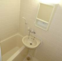 エスポワールハイムの浴室