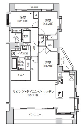 ヒルズ横浜神之木公園の画像