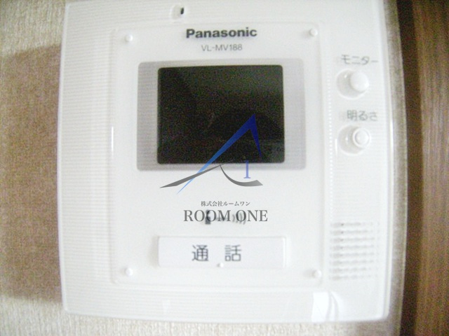 キャトルセゾン蒲田のセキュリティ|モニター付きインターホンです。