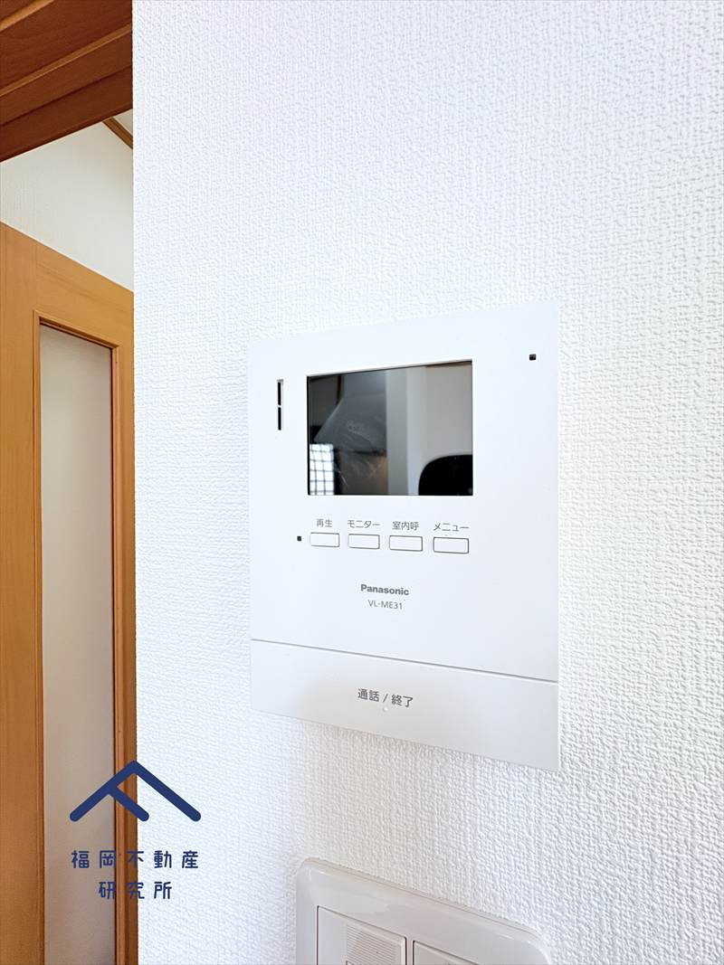 早良区内野３丁目　戸建ての防犯設備