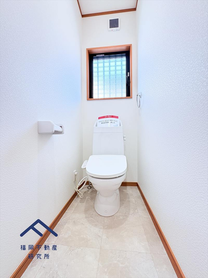 早良区内野３丁目　戸建てのトイレ