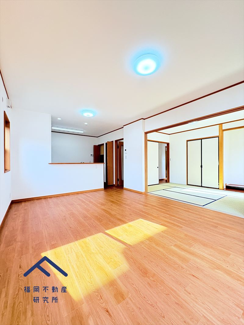 早良区内野３丁目　戸建ての居間・リビング