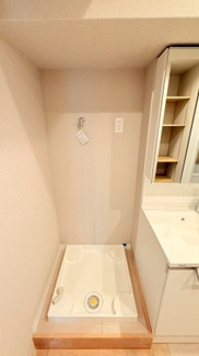 【ランドリースペース】 | 公社山田西第三次団地Ａ－３棟 | 洗濯機置き場