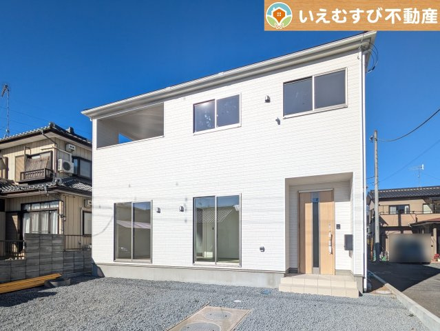 Cradle garden　熊谷市江南中央第3の外観|【完成済み】清潔感ある白を基調としたシンプルモダンな落ちついた外観！
是非ご内覧ください！実際に現地を見たり内覧してみると夢が膨らみますよね♪