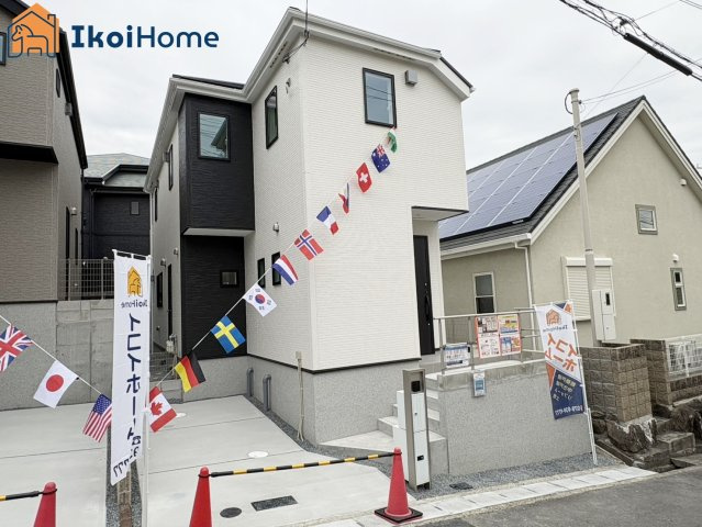 明石市松が丘3丁目24-1期　1号棟　新築戸建の駐車場|【ホームページに現地動画掲載中】●年中無休：当日予約可●無料送迎！最短10分でお迎えに向かいます！