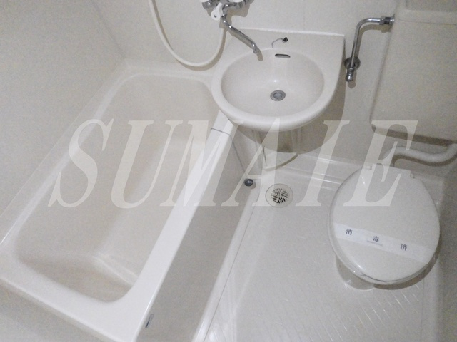 ブランハイムの浴室|3点UBです。