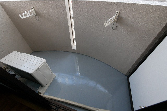 ドエル南本町のバルコニー