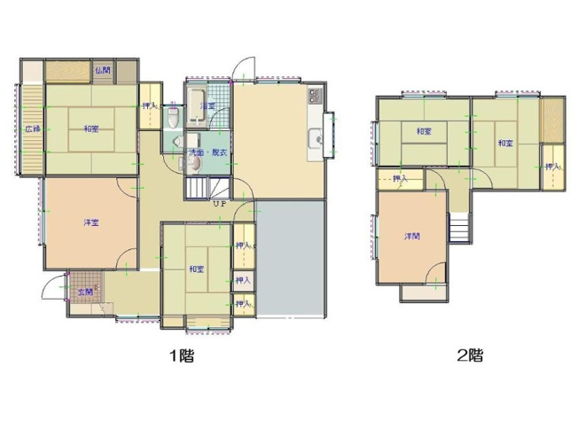 【間取り】 | 間取りは6DKになります。