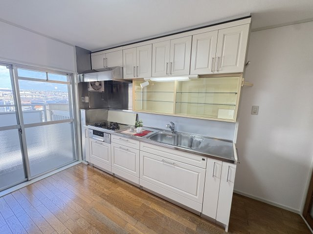 明石大窪住宅４号棟のキッチン