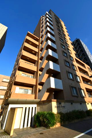 ビバリーホームズ松濤の外観|【松濤】に立地するタイル貼りの平成13年築マンション♪