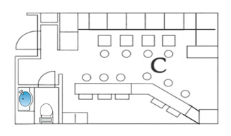【間取り】 | 栄町狸小路ビル　３F