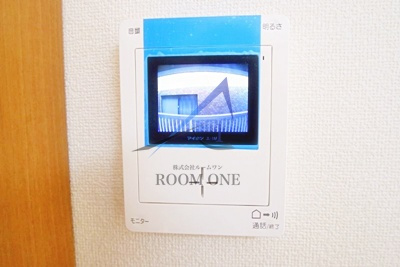 グリーンコーポラスのセキュリティ|モニター付きインターホンです。