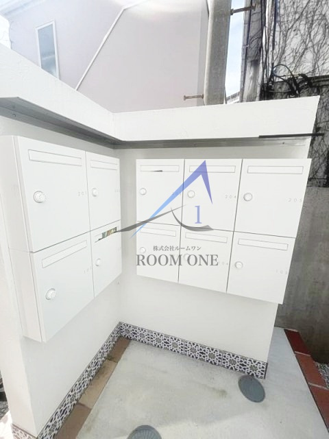 ソルナクレイシア東中野のその他共用部分|集合ポストです。