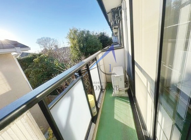 ハイツアシザワのバルコニー|バルコニーです。