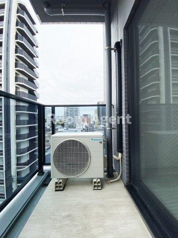 メイクス矢場町のバルコニー