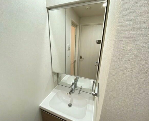 クオリタス門前仲町の独立洗面台