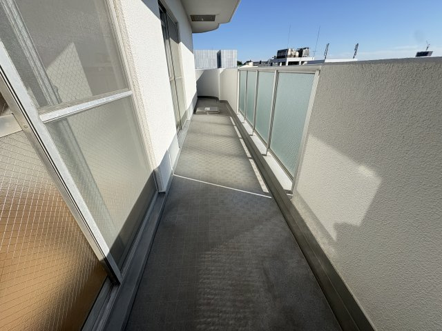 エクシード星が丘のバルコニー