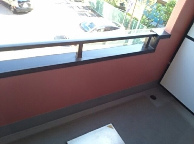 グランアヴェニールAのバルコニー