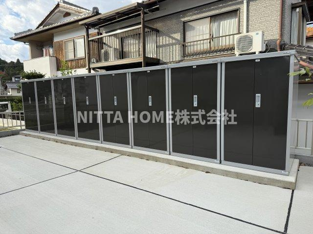 シャーメゾン　リヴィエールのその他共用部分|外部トランクは無料で使用OK◎