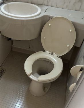 スカイハイツのトイレ|トイレもきれいです