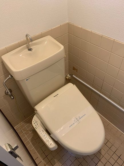 ハイムM.S.Tのトイレ|トイレもきれいです