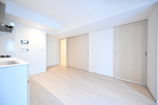 サンウッドフラッツ新宿四谷三丁目の居間・リビング|リビングです