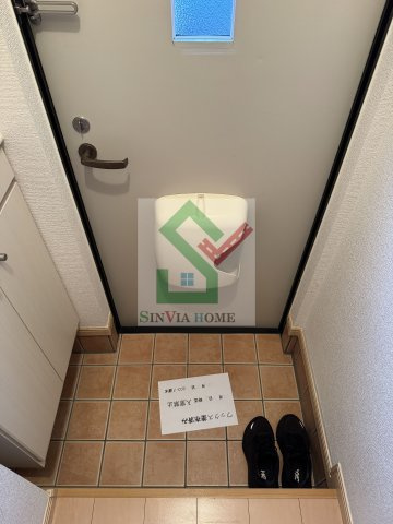 ラフレシールの玄関