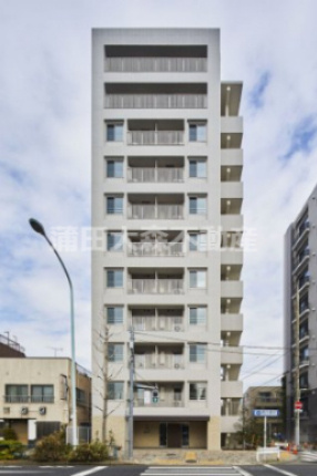 BlanCielブランシエル南蒲田の外観|2019年2月築　RC鉄筋コンクリート造地上11階建て1K～1LDK総戸数38戸
東京都大田区南蒲田1丁目　京浜急行本線京急蒲田駅徒歩8分、京急空港線糀谷駅徒歩5分