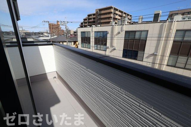 《仲介手数料無料》桜区南元宿１丁目1-41新築一戸建てケイアイ クラフト ピットのバルコニー