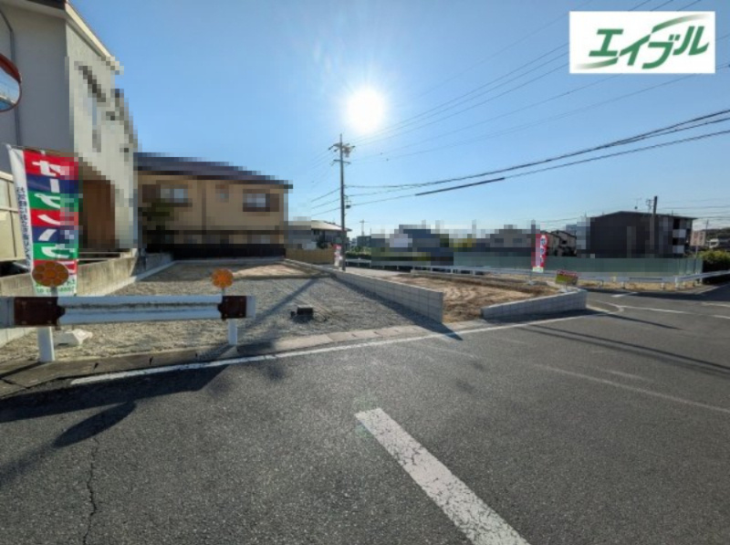 小牧市久保　新築戸建　１号地の外観|建築中