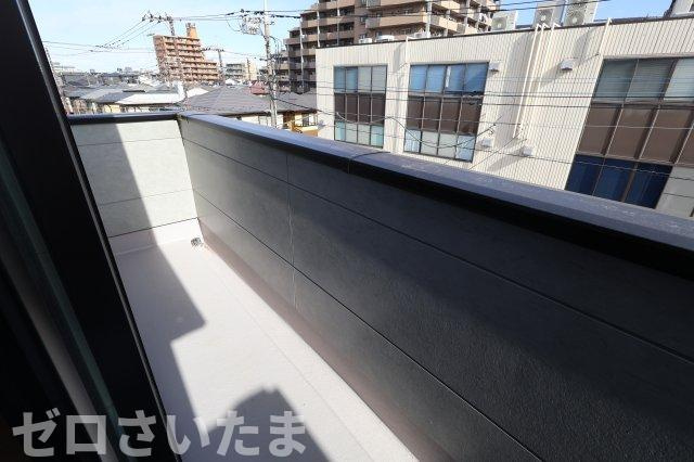 《仲介手数料無料》桜区南元宿１丁目1-41新築一戸建てケイアイ クラフト ピットのバルコニー