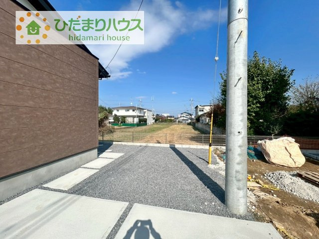 【庭】 | 土浦市摩利山新田1期　新築戸建　3号棟 | お庭付物件になります！お庭遊びや、プールなどお子様も大喜び(^^)