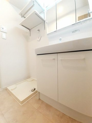 【洗面所】 | アーバンヒルズⅠ | 脱衣スペースもあります