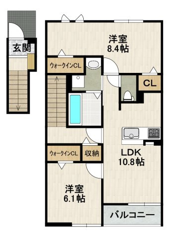 ブリランテの間取り