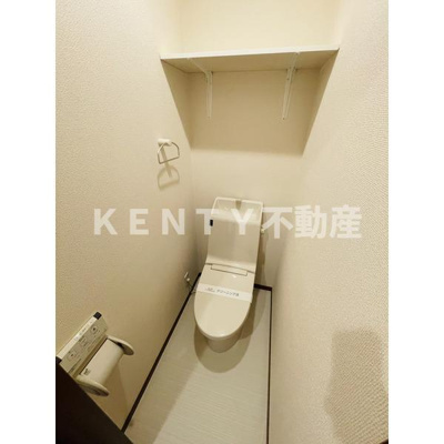 【トイレ】 | メゾン･ド･NAKAMURA | 清潔感のあるトイレです