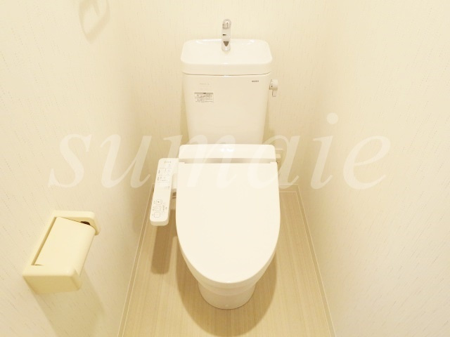 ミュールソレアードのトイレ|温水洗浄便座です♪