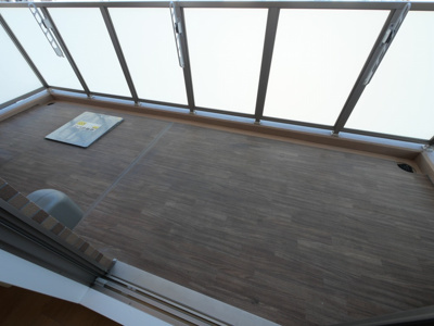 【バルコニー】 | フルールアクアリオ | 落ち着いた時間を過ごせるバルコニーです