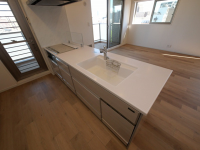 【キッチン】 | フルールアクアリオ | 使いやすいキッチンです