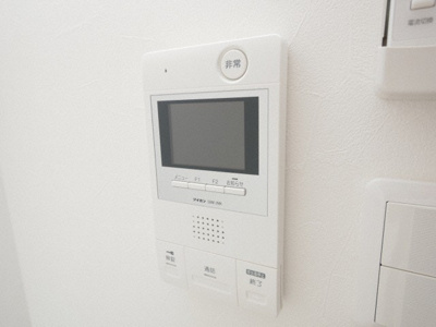 【セキュリティ】 | レオンコンフォート天神橋 | モニター付きインターホンです