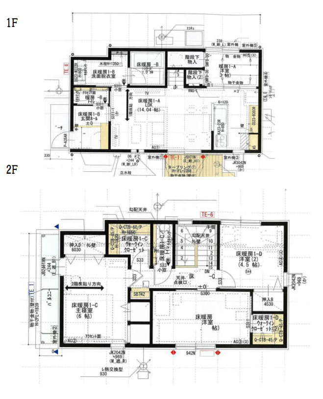 小平市小川町１丁目の中古一戸建の間取り