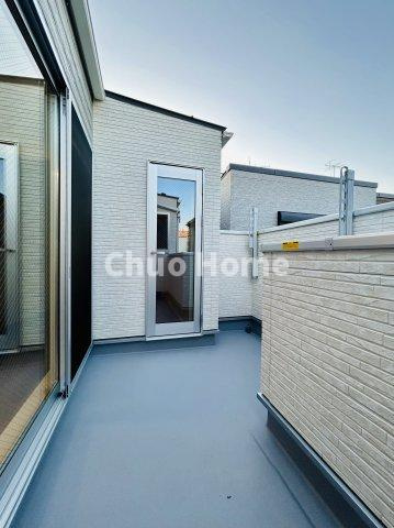 荒川区西尾久5丁目新築分譲住宅のバルコニー|バルコニー