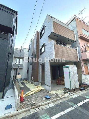 荒川区西尾久5丁目新築分譲住宅の外観