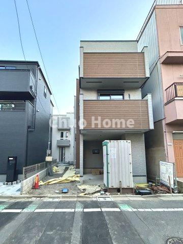 荒川区西尾久5丁目新築分譲住宅の外観|現況写真