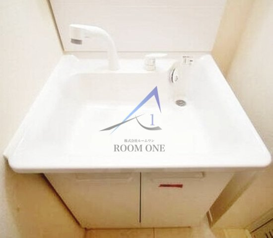 ハイム南阿佐谷の洗面所|独立洗面台です。