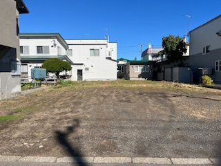 網走市南８条東２丁目土地の外観