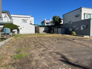 網走市南８条東２丁目土地の外観